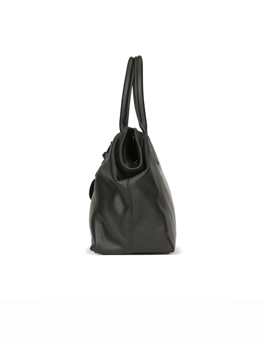 borsa pelle black - ash - shopper