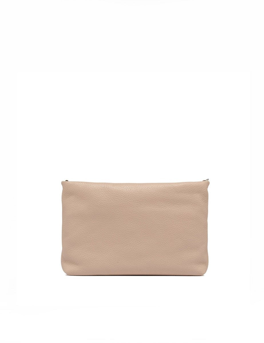 borsa pelle brenda pink salt - gianni chiarini - clutch