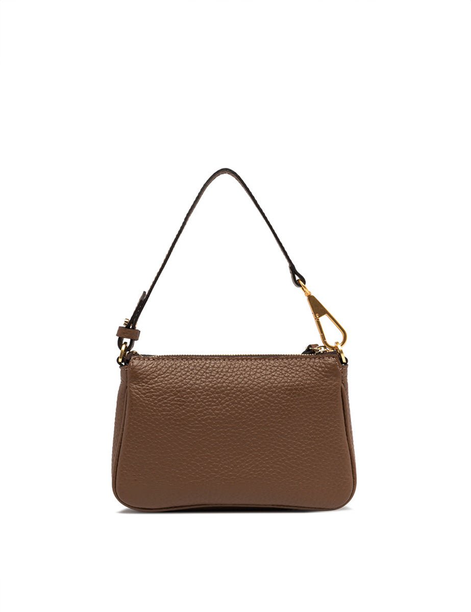 borsa pelle brooke castoro - gianni chiarini - clutch