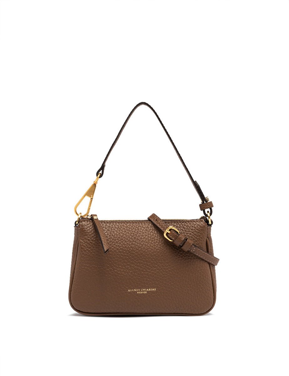 borsa pelle brooke castoro - gianni chiarini - clutch