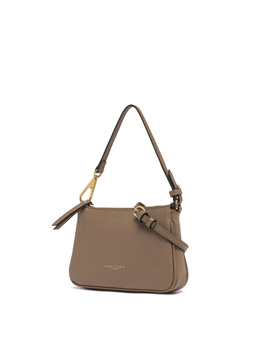 borsa pelle brooke dove - gianni chiarini - clutch