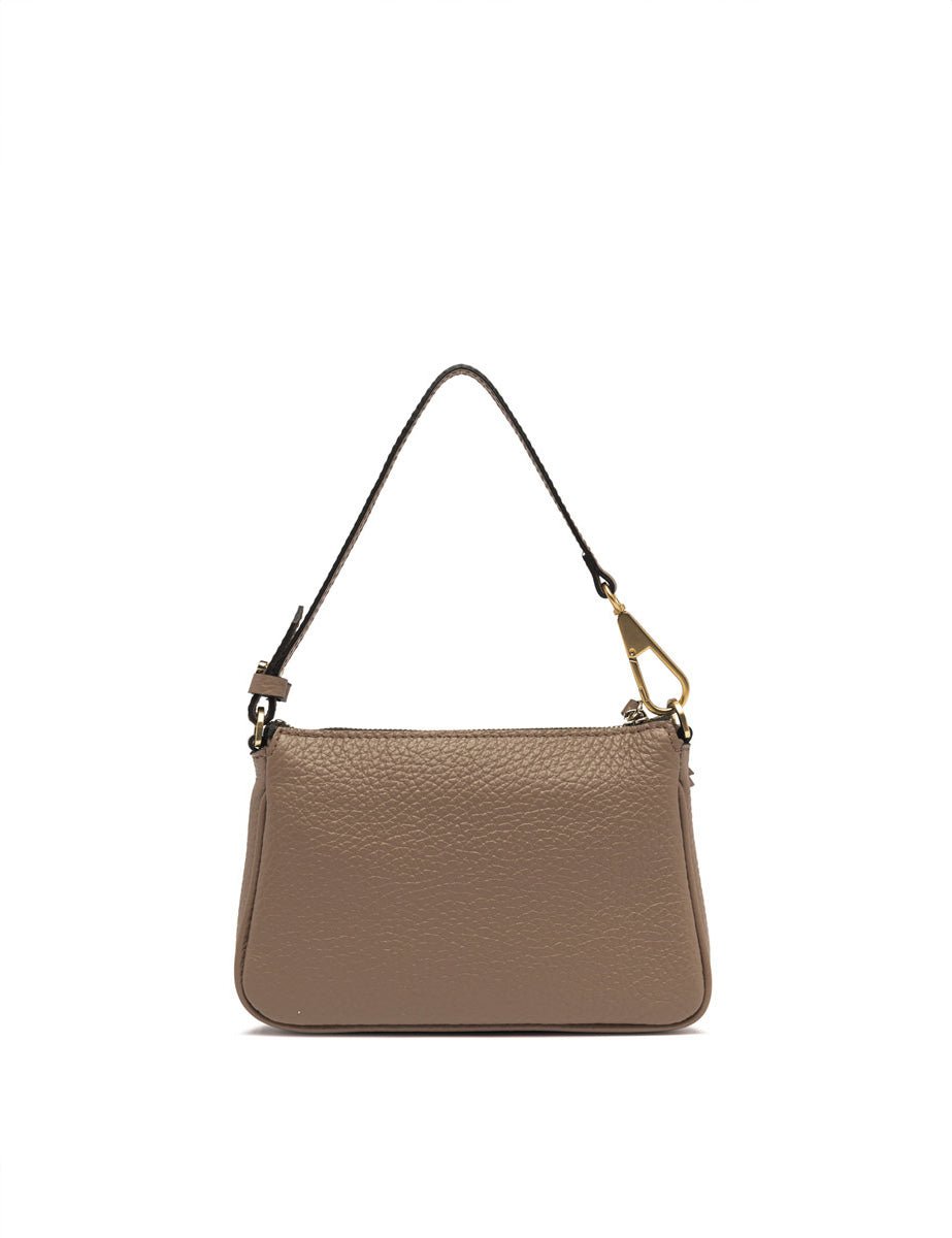 borsa pelle brooke dove - gianni chiarini - clutch