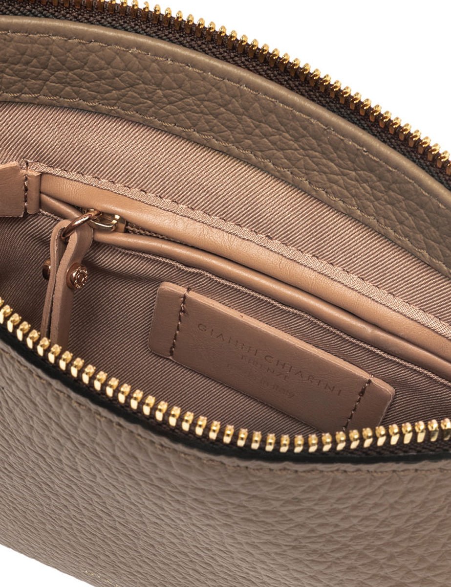 borsa pelle brooke dove - gianni chiarini - clutch