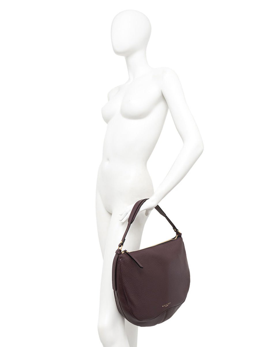 borsa pelle chiara nero - gianni chiarini - shopper