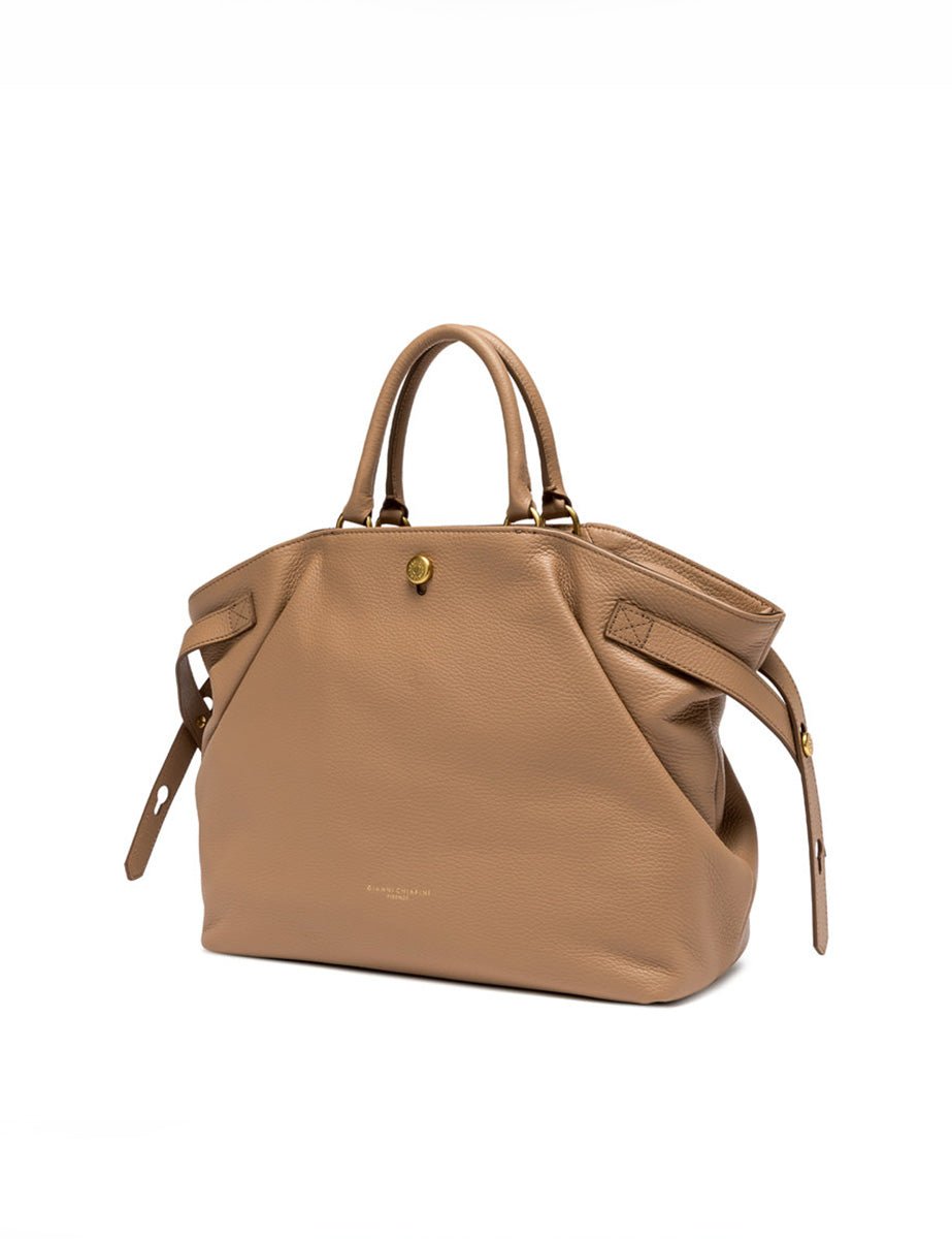 borsa pelle claudette clay - gianni chiarini - shopper