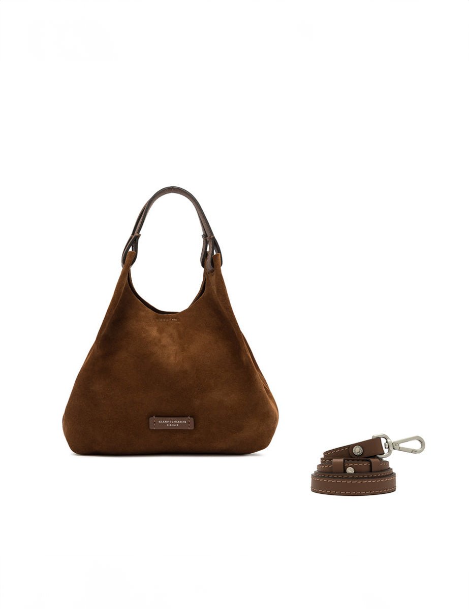 borsa pelle dua cognac - gianni chiarini - shopper