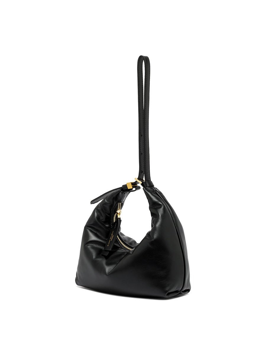 borsa pelle ella nero - gianni chiarini - clutch