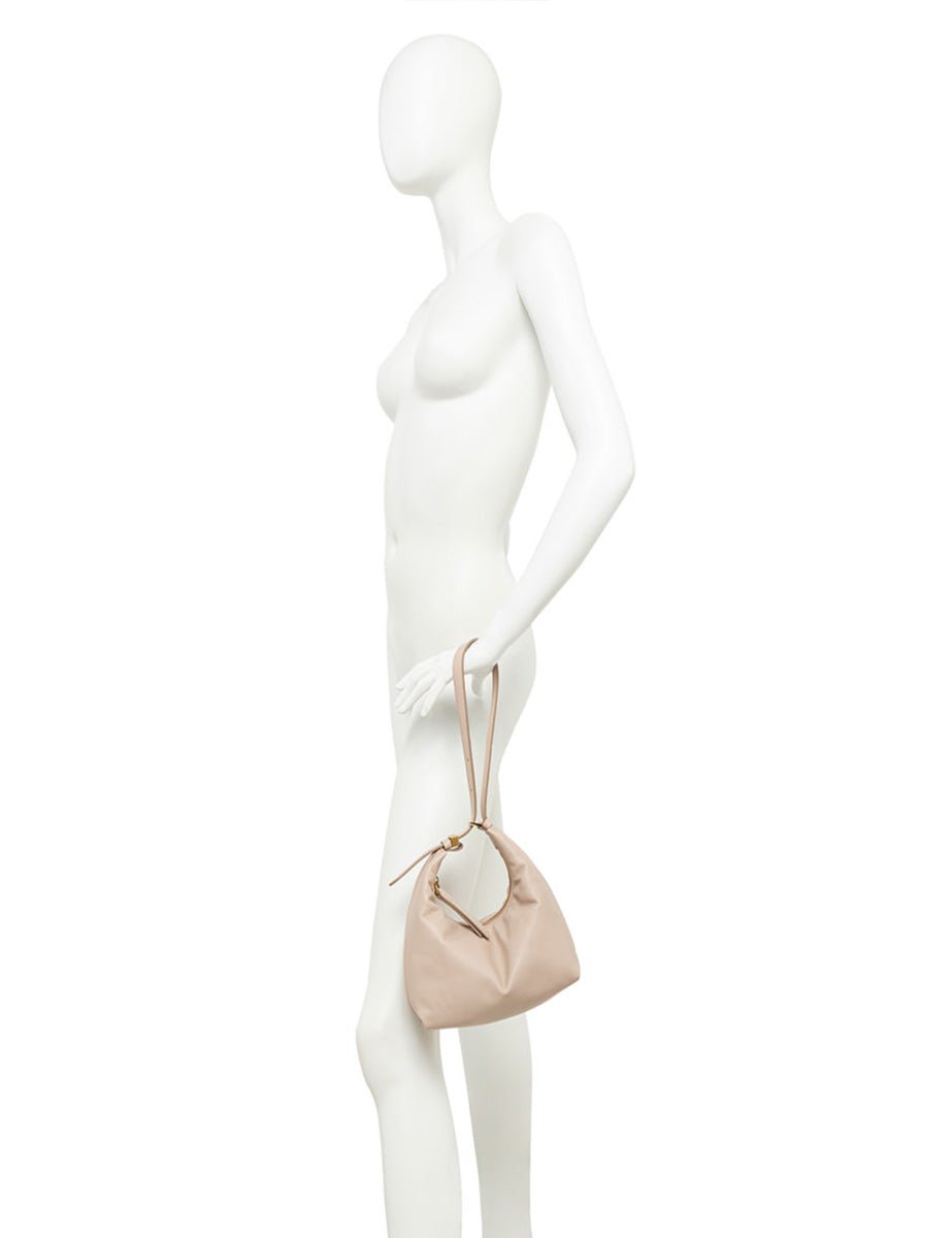 borsa pelle ella pink salt - gianni chiarini - clutch