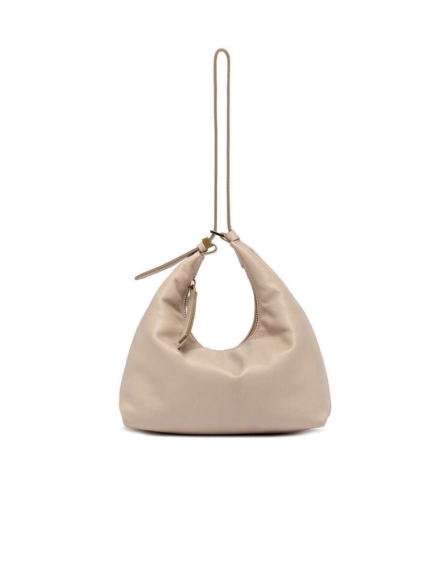 borsa pelle ella pink salt - gianni chiarini - clutch
