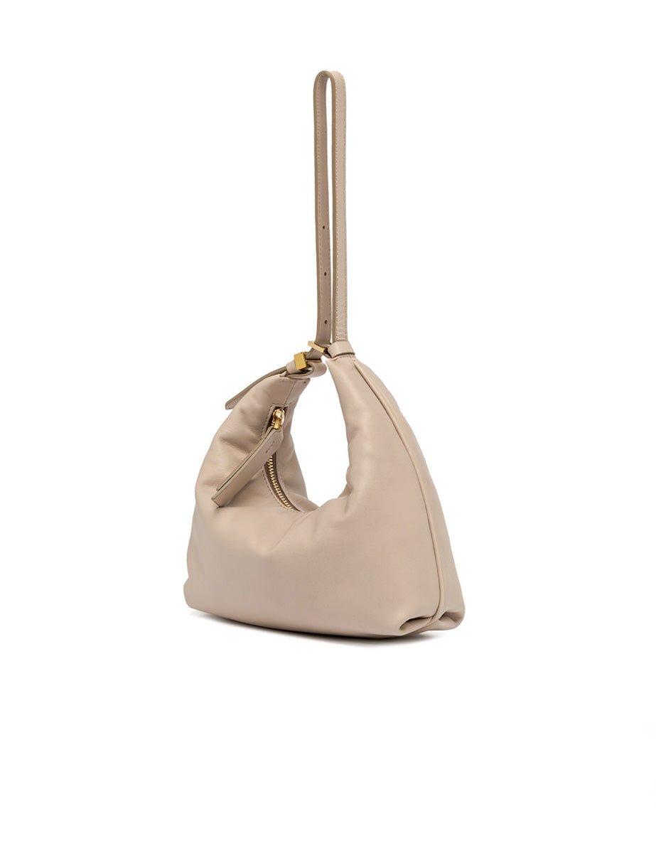 borsa pelle ella pink salt - gianni chiarini - clutch