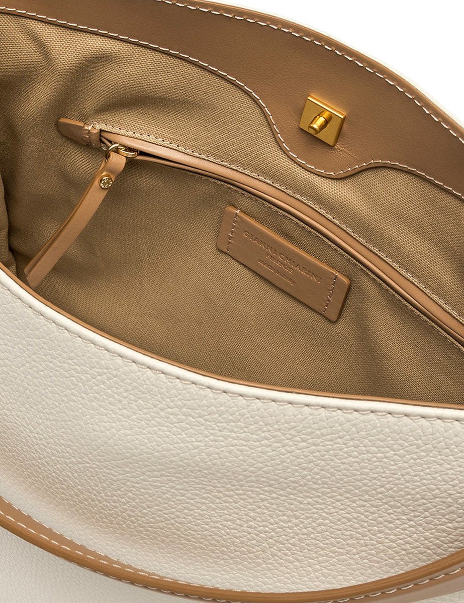 borsa pelle gisella marble - gianni chiarini - shopper