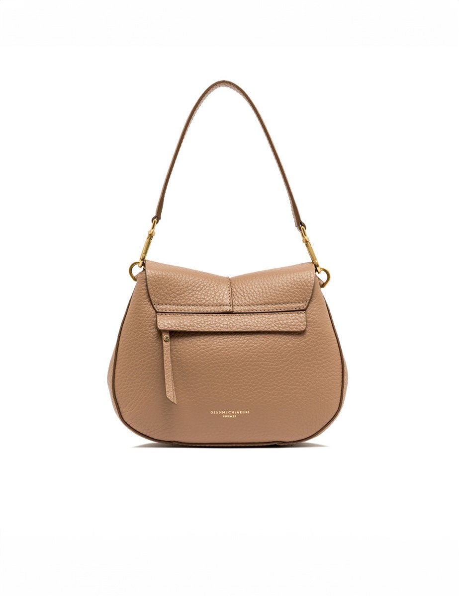 borsa pelle helena round clay - gianni chiarini - clutch
