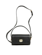 borsa pelle interno seta nero - unica bag lab - clutch