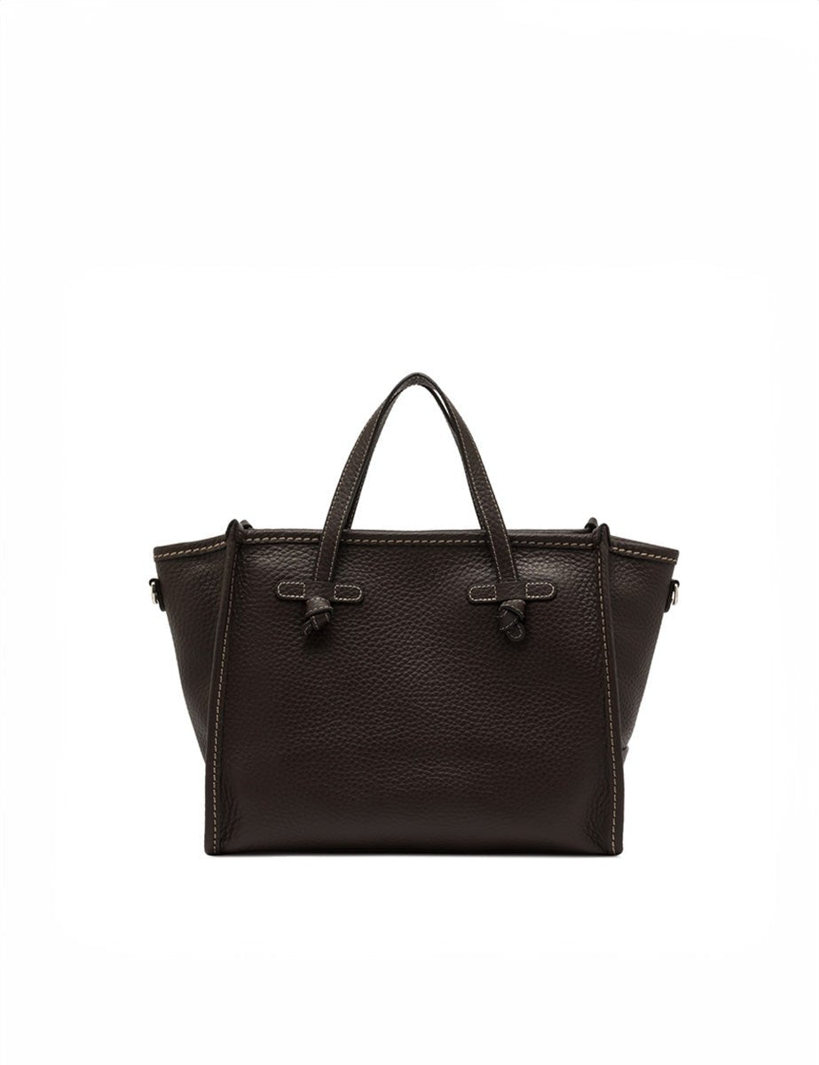 borsa pelle marcella espresso - gianni chiarini - shopper