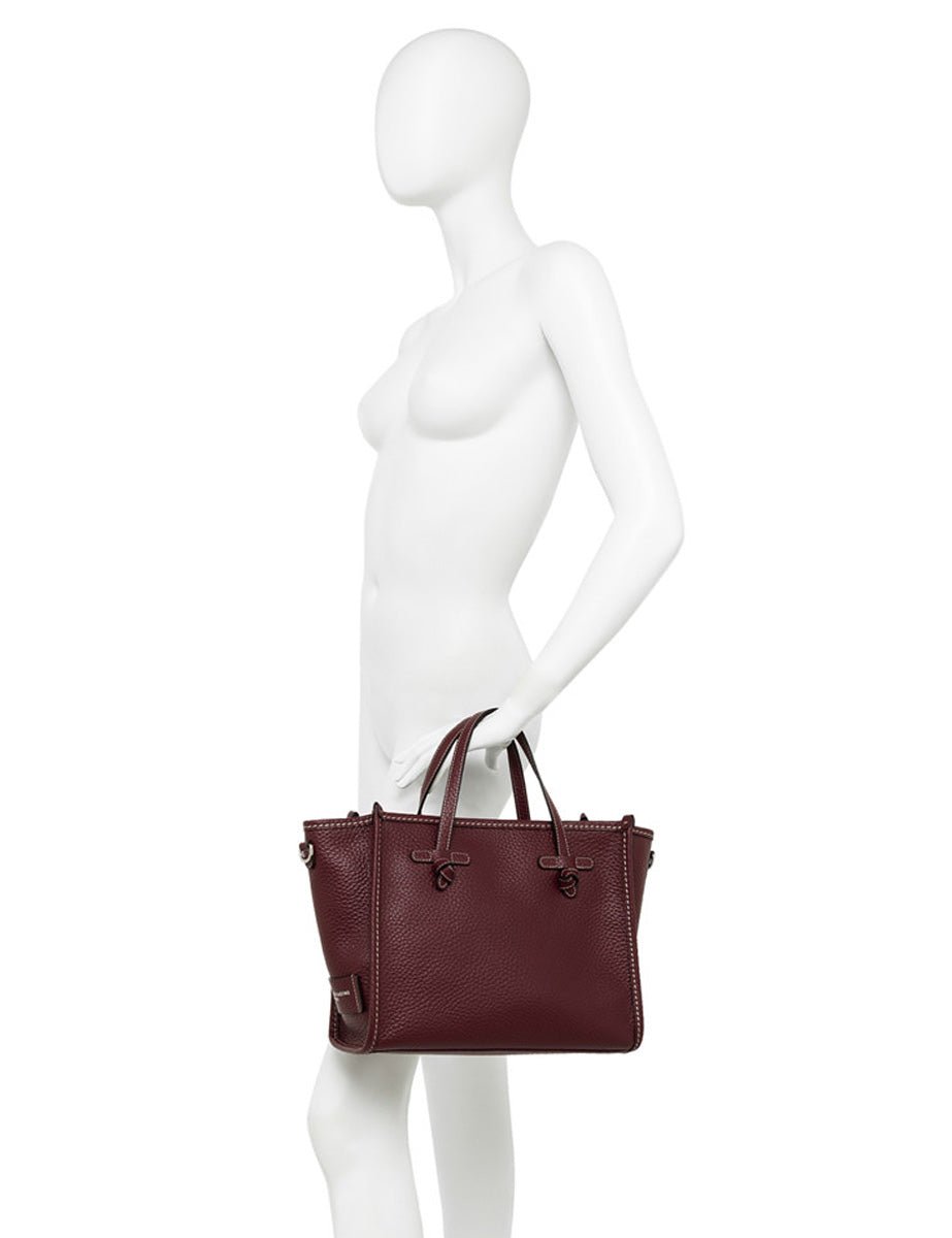 borsa pelle marcella espresso - gianni chiarini - shopper