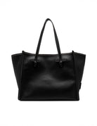 borsa pelle marcella nero - gianni chiarini - shopper