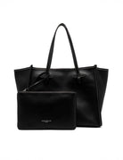 borsa pelle marcella nero - gianni chiarini - shopper