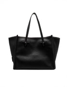 borsa pelle marcella nero - gianni chiarini - shopper
