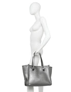 borsa pelle marcella nero - gianni chiarini - shopper