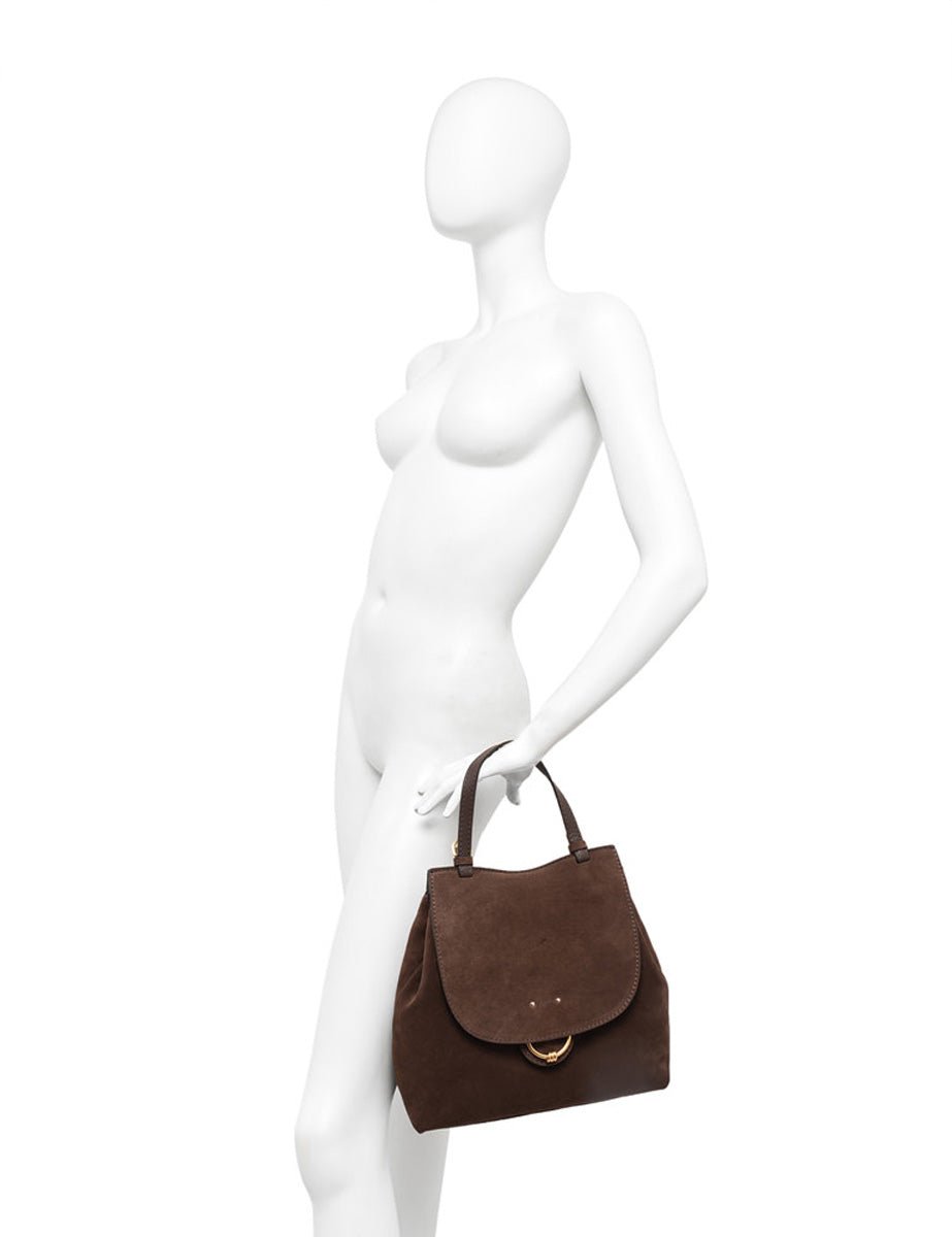 borsa pelle marlene cognac - gianni chiarini - shopper