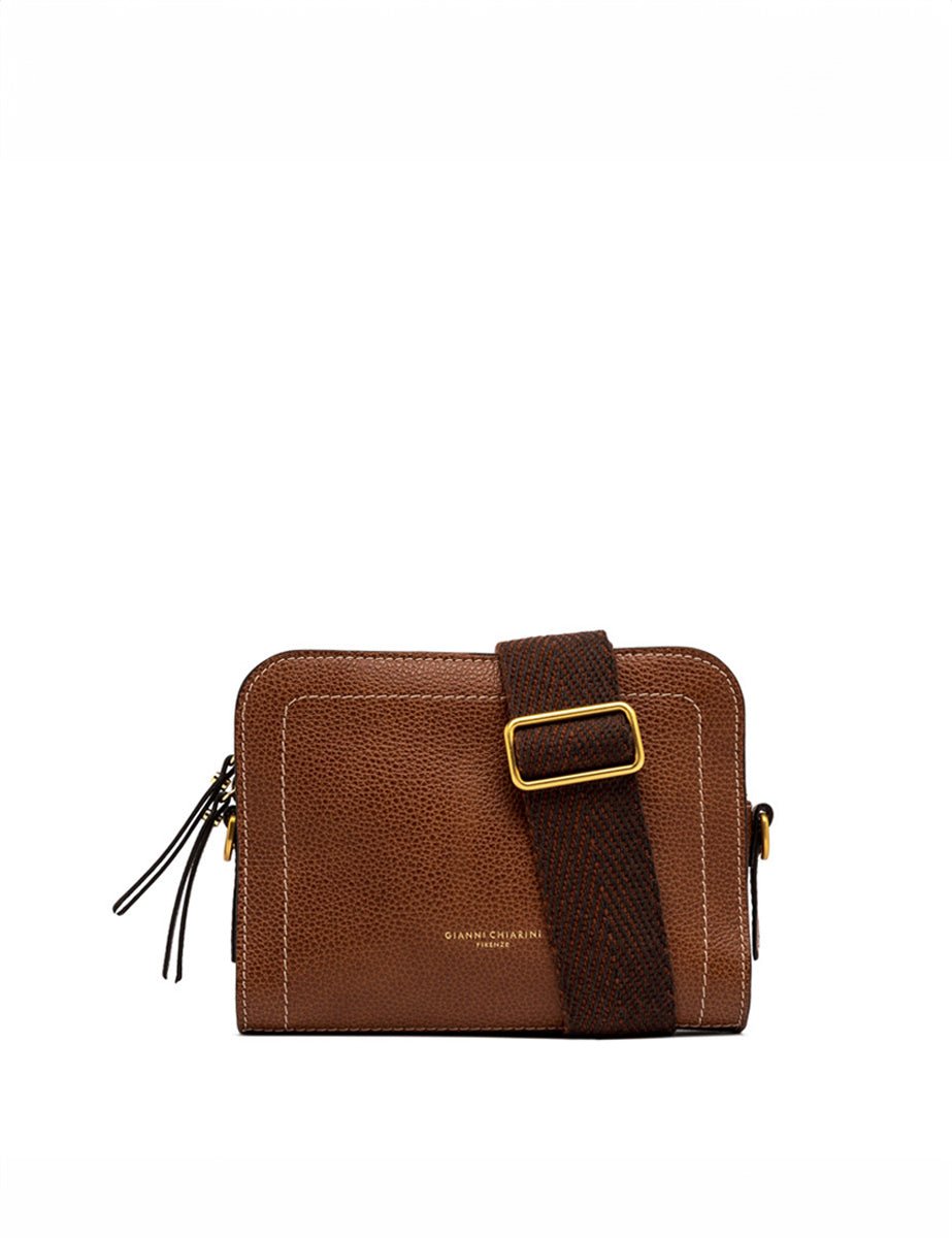 borsa pelle olly miele - gianni chiarini - clutch