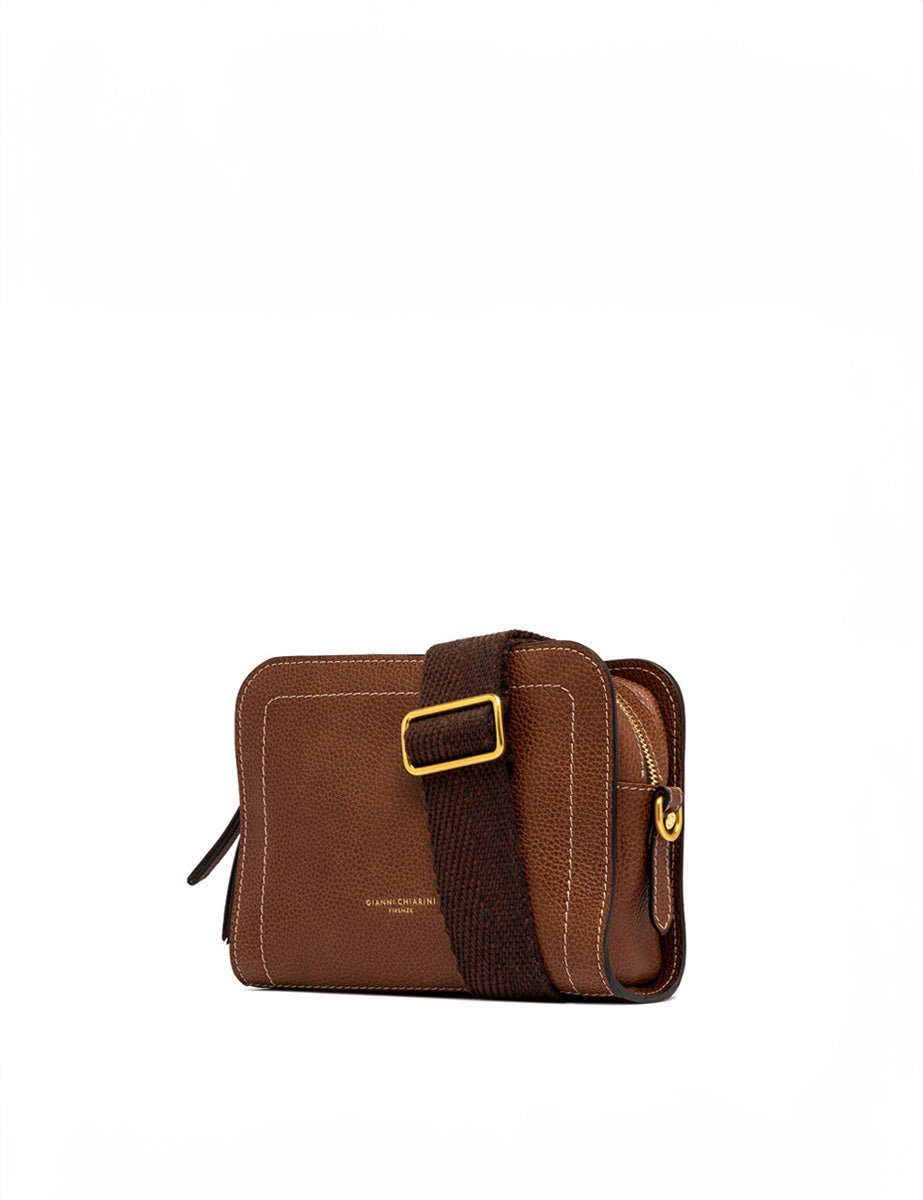 borsa pelle olly miele - gianni chiarini - clutch