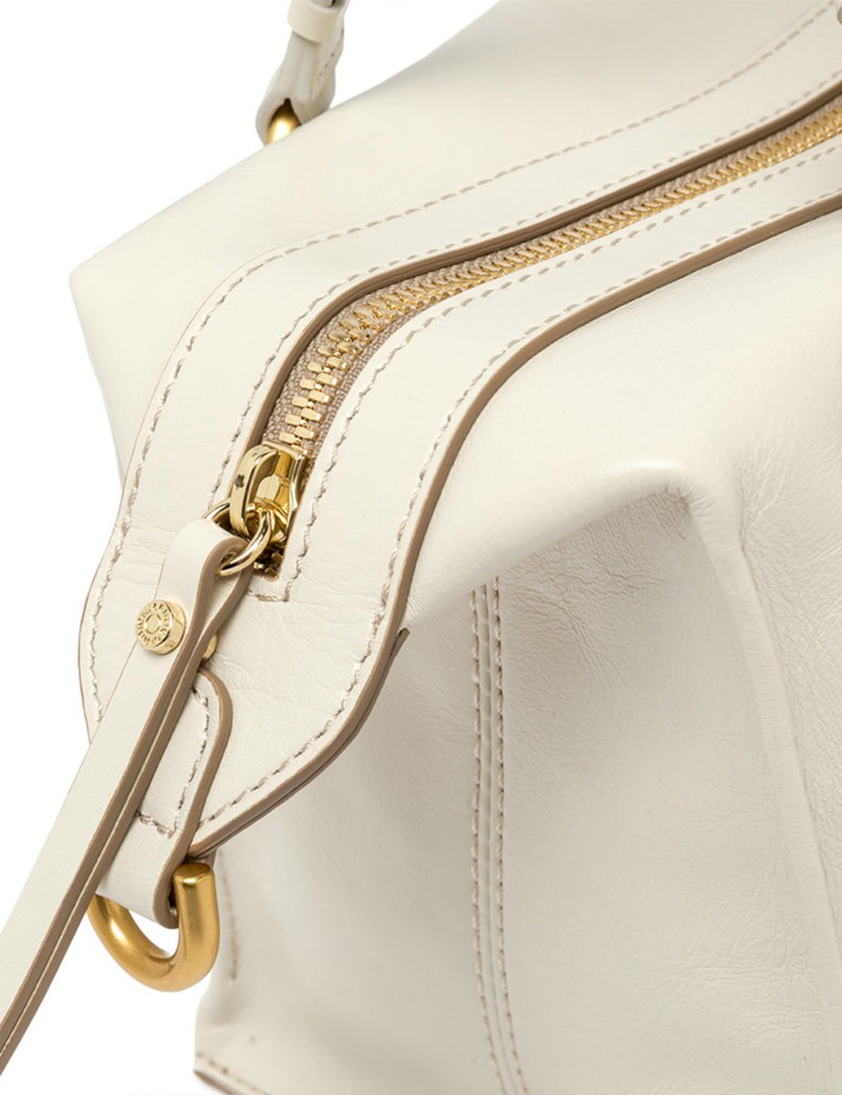 borsa pelle roxy talco - gianni chiarini - clutch