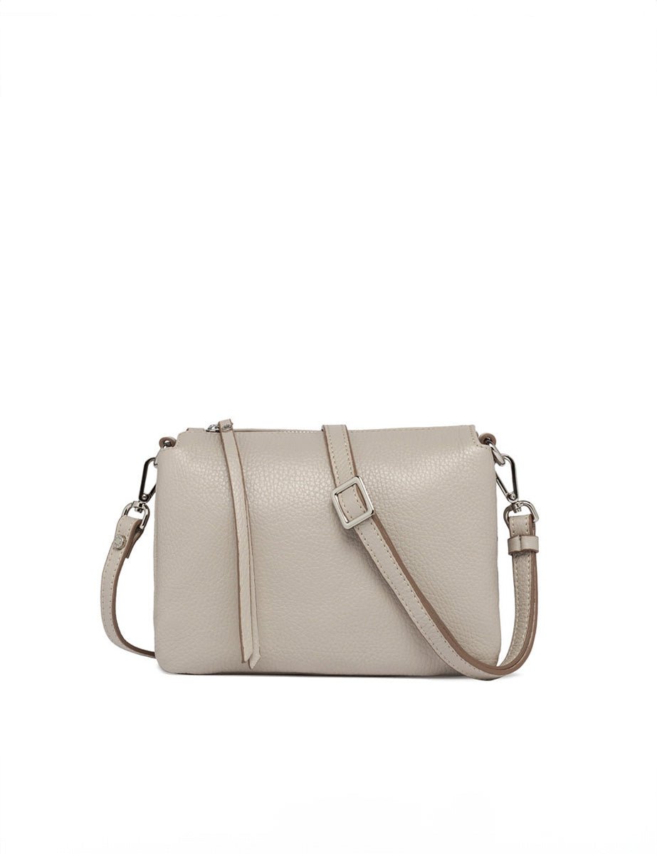 borsa pelle small three lamb - gianni chiarini - clutch