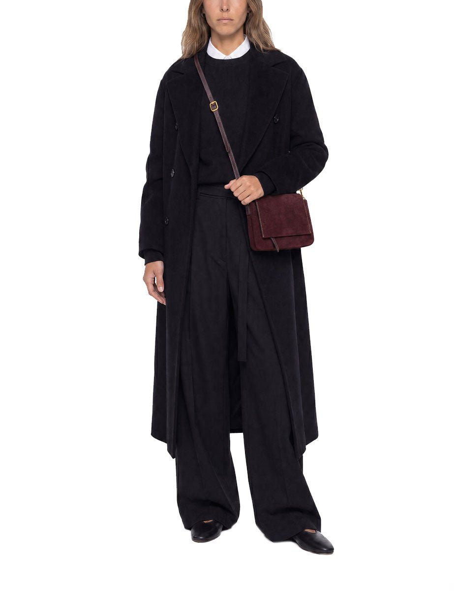 borsa pelle three amarone - gianni chiarini - clutch