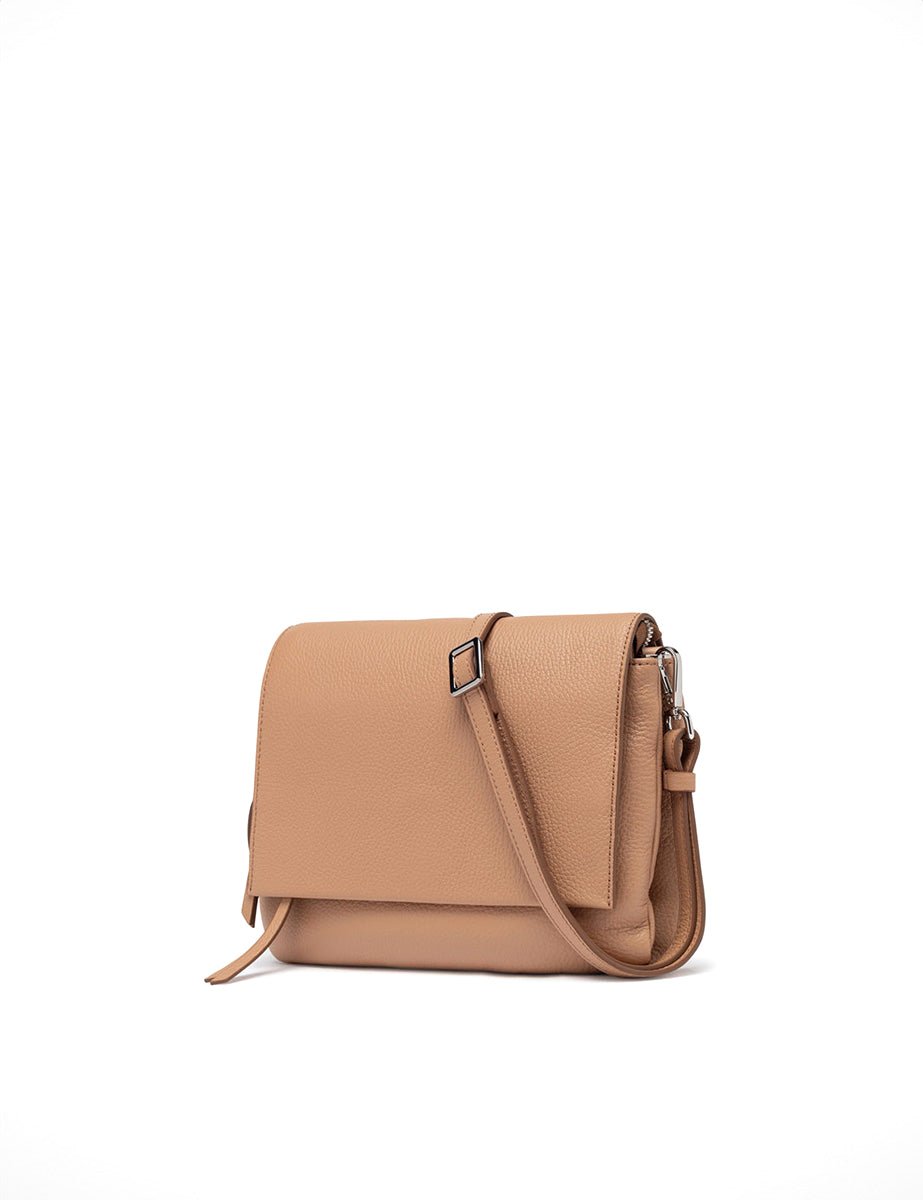borsa pelle three clay - gianni chiarini - clutch