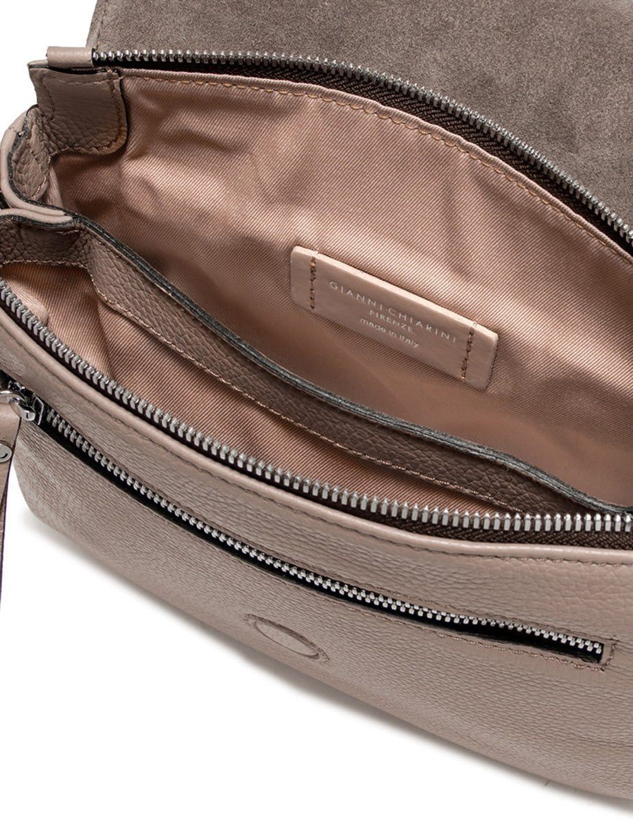 borsa pelle three lamb - gianni chiarini - clutch