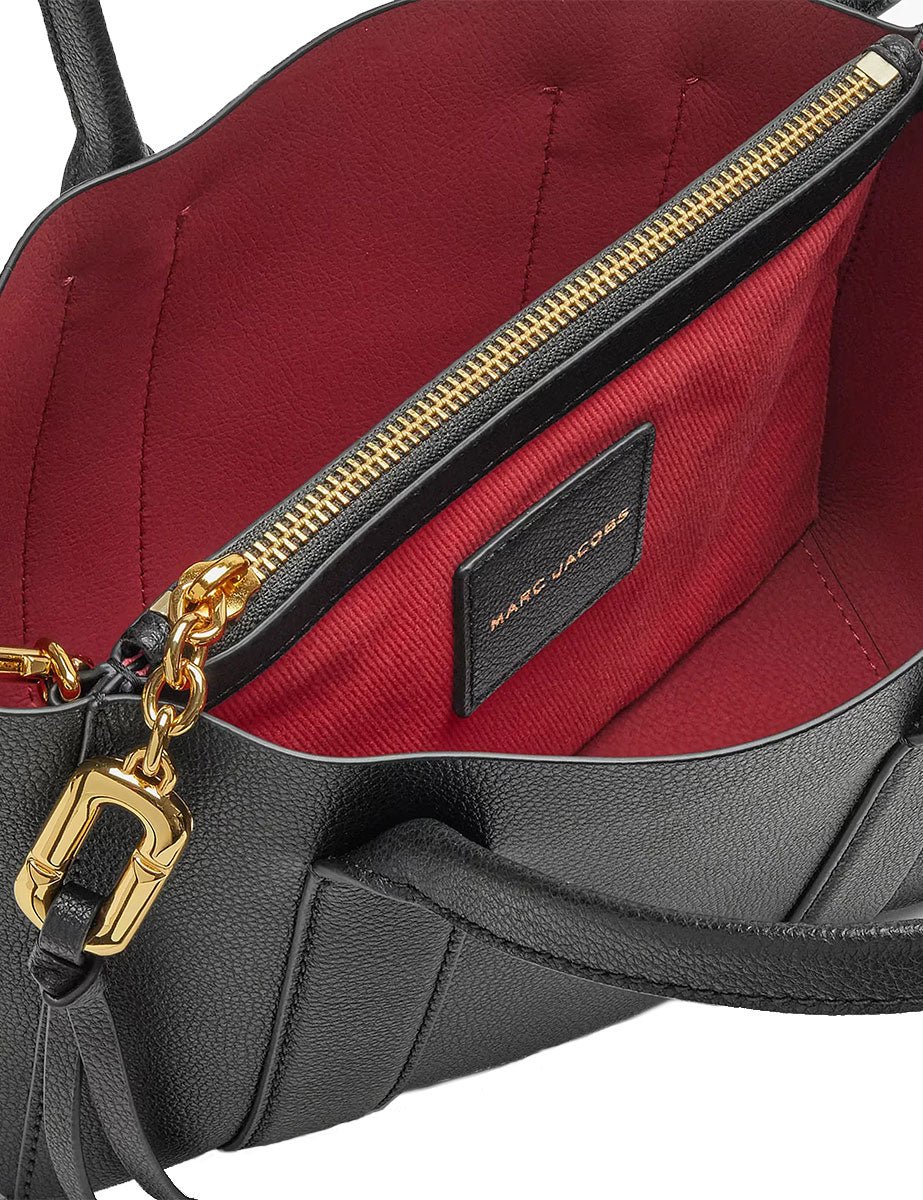 Borsa pop j marc small work tote nero - marc jacobs - shopper