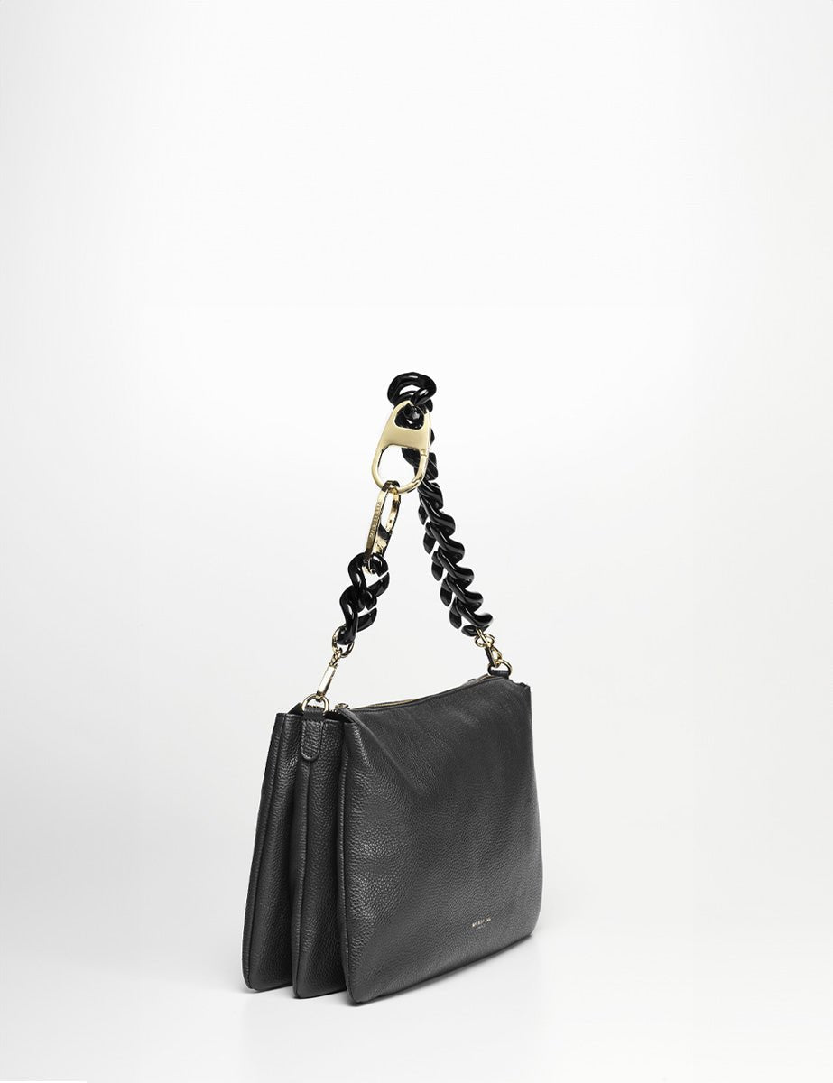 borsa reflex dollaro black - my best bag - clutch