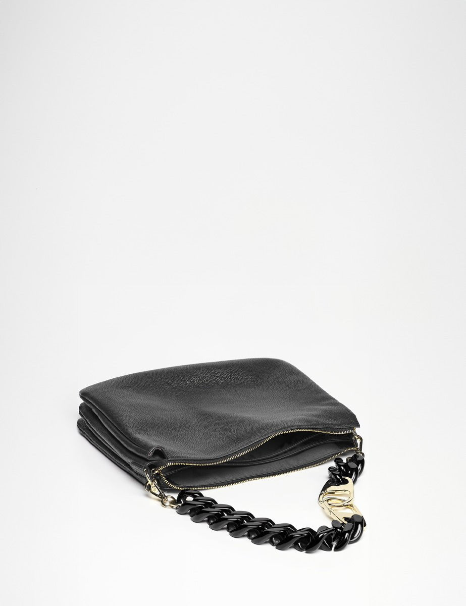 borsa reflex dollaro black - my best bag - clutch