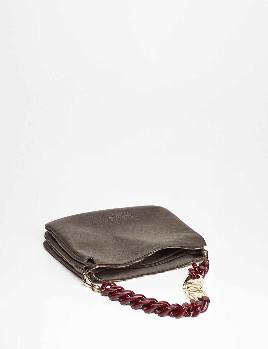 borsa reflex dollaro chocolate - my best bag - clutch