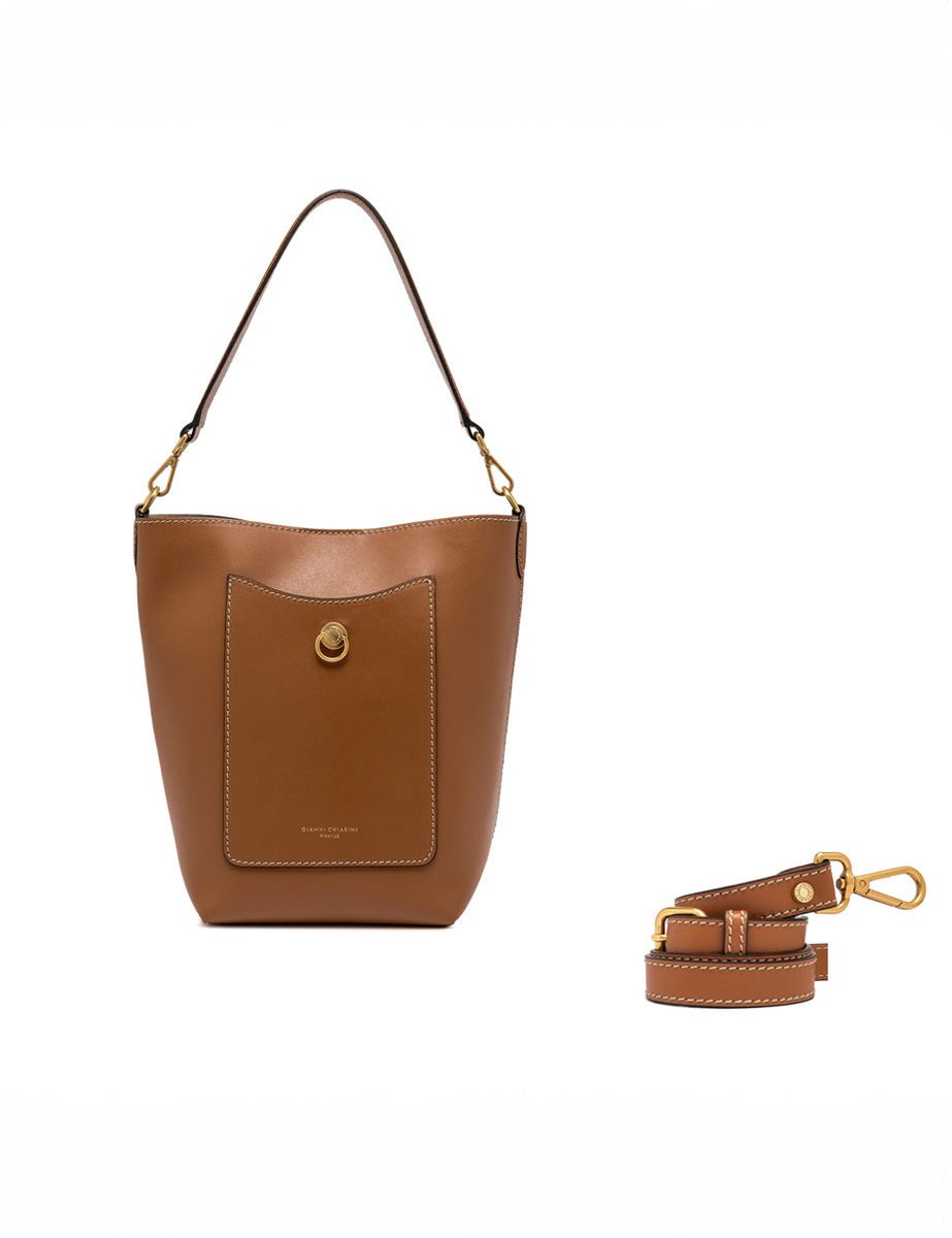 borsa rubina caramello - gianni chiarini - shopper