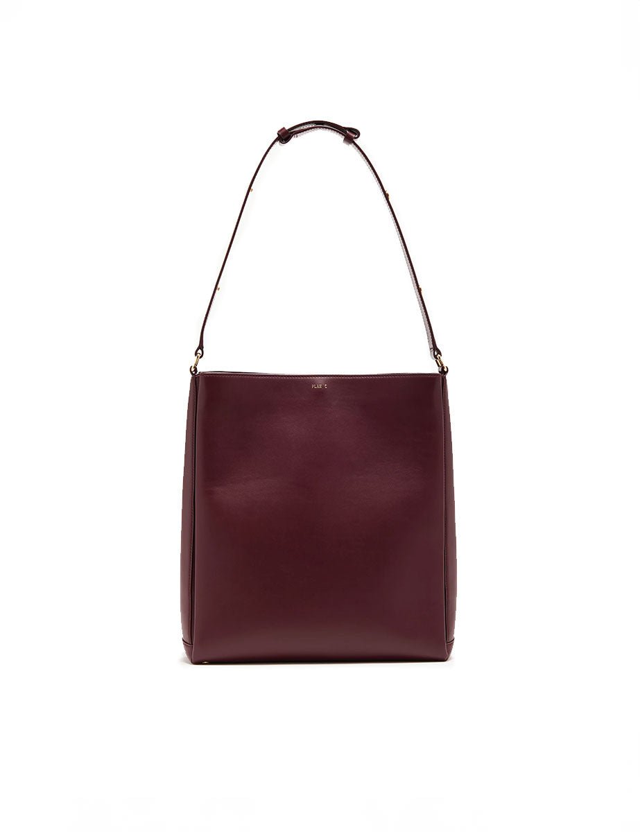 borsa shopper burgundy - plan c - shopper