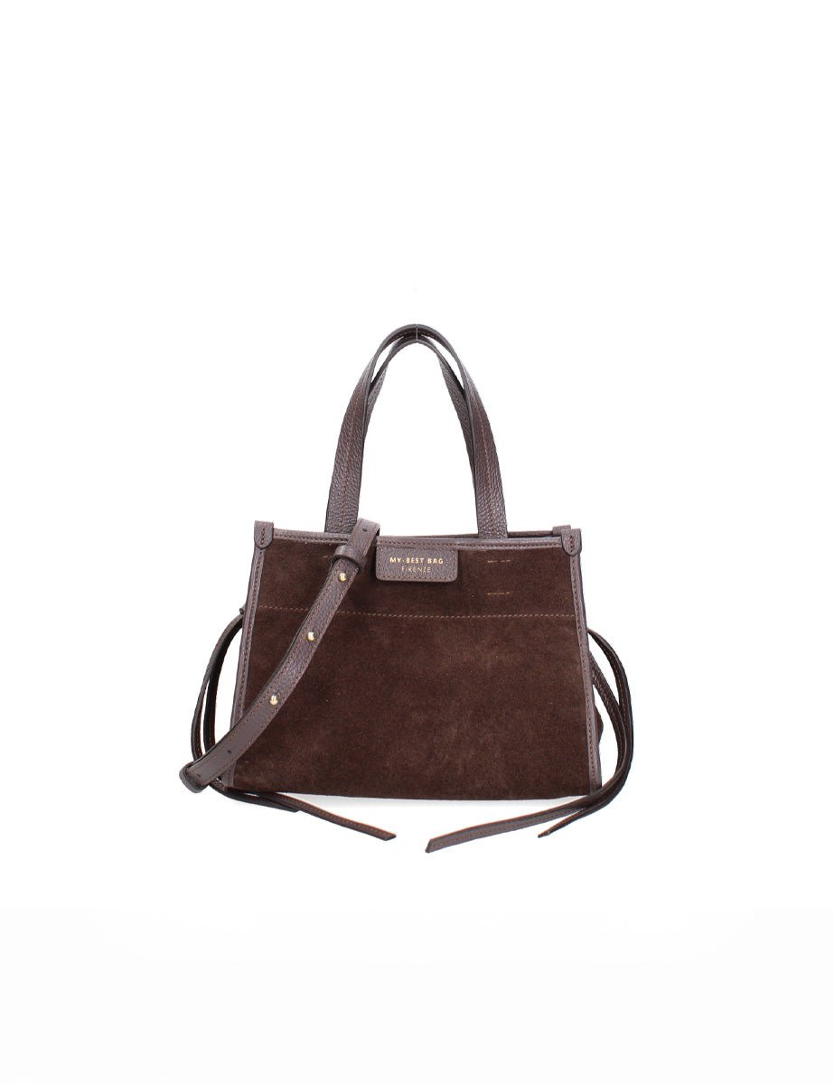 borsa shopper lacci cioccolato - my best bag - shopper