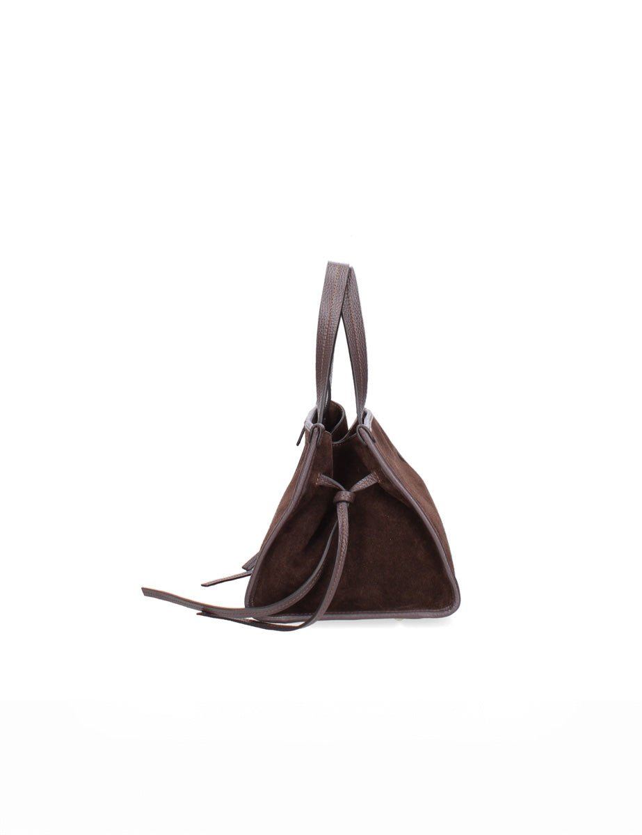 borsa shopper lacci cioccolato - my best bag - shopper