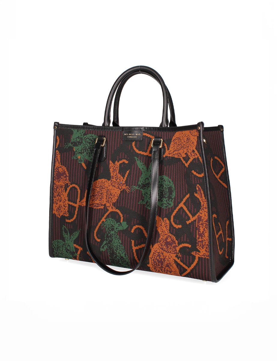 borsa shopper tessuto rabbit - my best bag - shopper