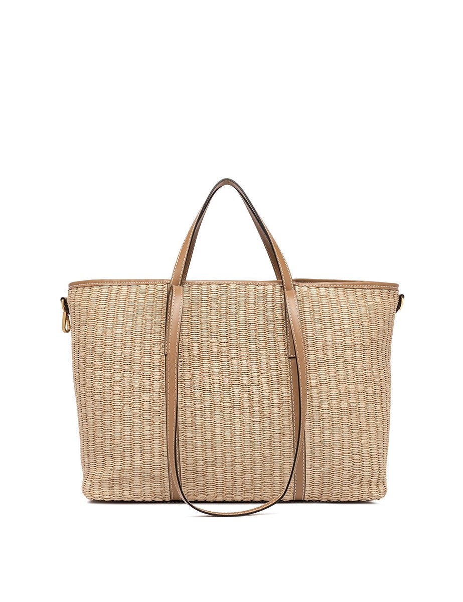 borsa superlight naturale cuoio - gianni chiarini - shopper