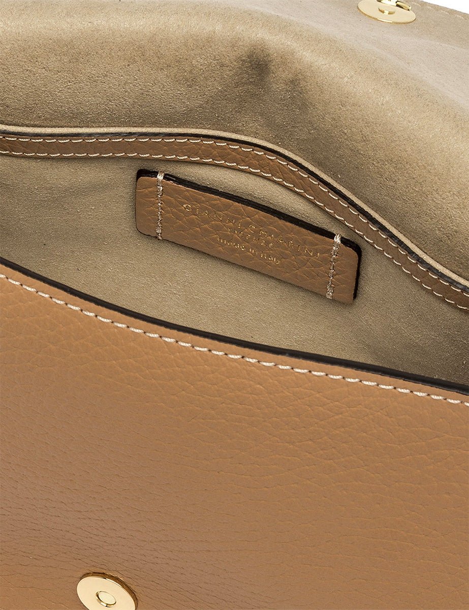 borsa tara nature cuoio - gianni chiarini - clutch