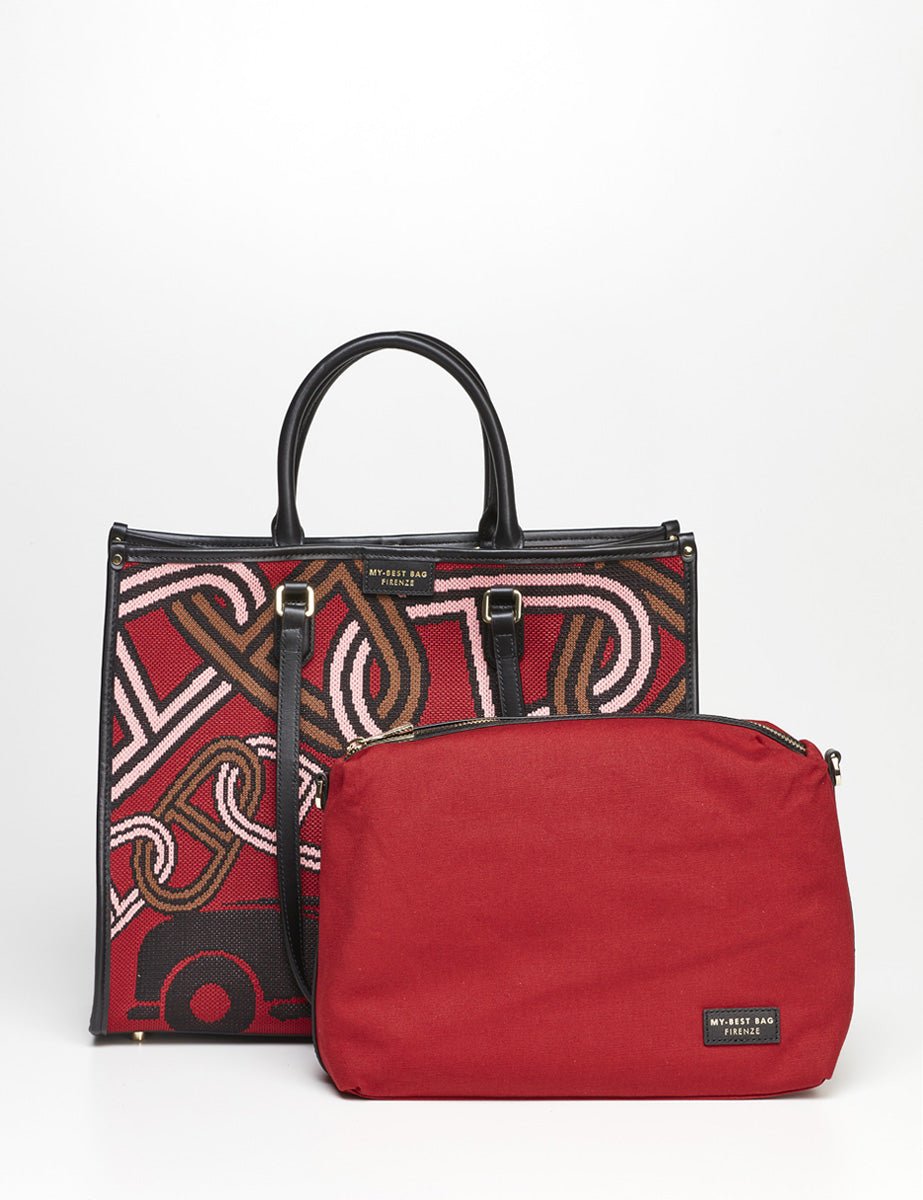 borsa tessuto cabrolet - my best bag - shopper