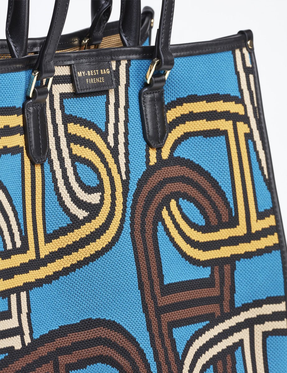 borsa tessuto chains - my best bag - shopper