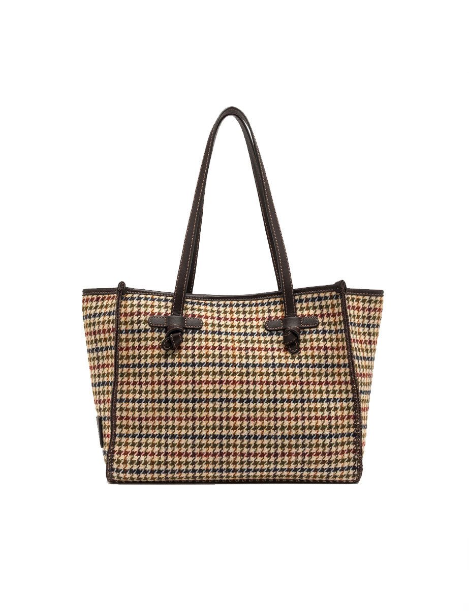 borsa tessuto marcella beige - gianni chiarini - shopper