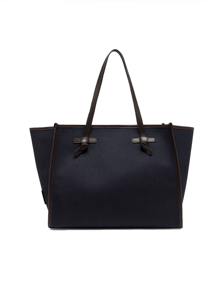 borsa tessuto marcella blu - gianni chiarini - shopper