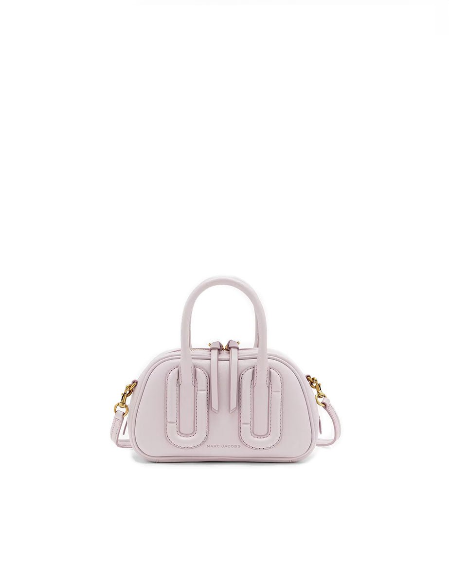 borsa the micro bauletto pelle rosa - marc jacobs - clutch