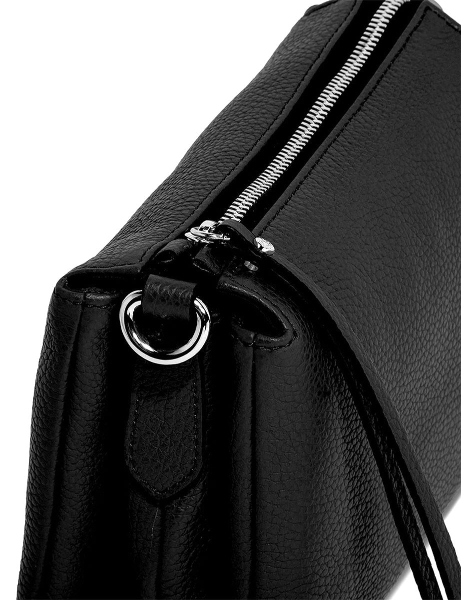 borsa three nero - gianni chiarini - clutch