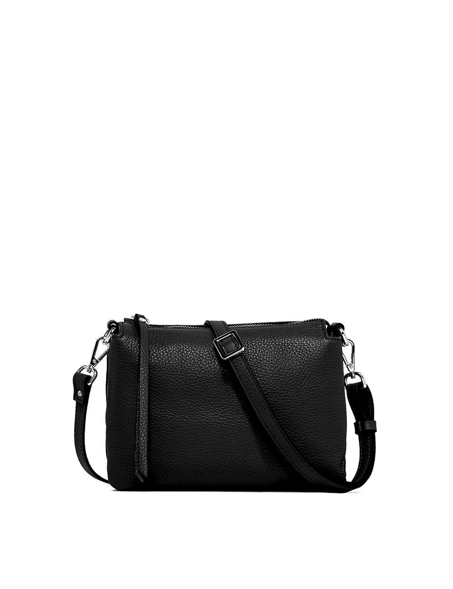 borsa three nero - gianni chiarini - clutch