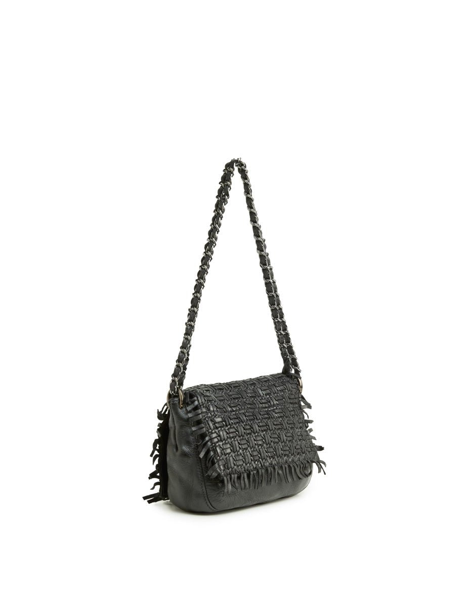 borsa trx tracolla nero - reptile's house - clutch